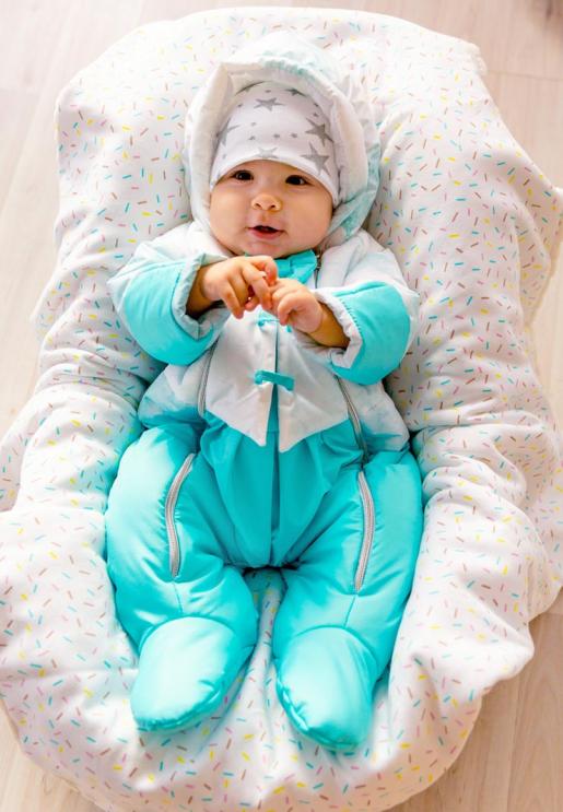 Демисезонный комбинезон БаблГам - Фабрика одежды для новорожденных Сонный Гномик