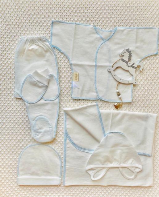 Набор на выписку из 6 предметов - Фабрика одежды для новорожденных Jolly baby