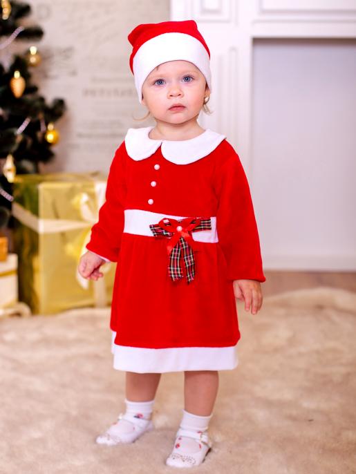 Комплект Леди Санта (красный) - Фабрика детской одежды Дашенька