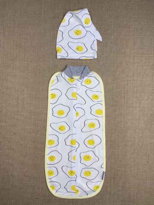 Пеленка-кокон с шапочкой редиской - Производитель детской одежды Вернисаж