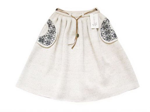 Вязанная детская юбка 843А - Фабрика детской вязаной одежды TM GAKKARD (Жаккард)