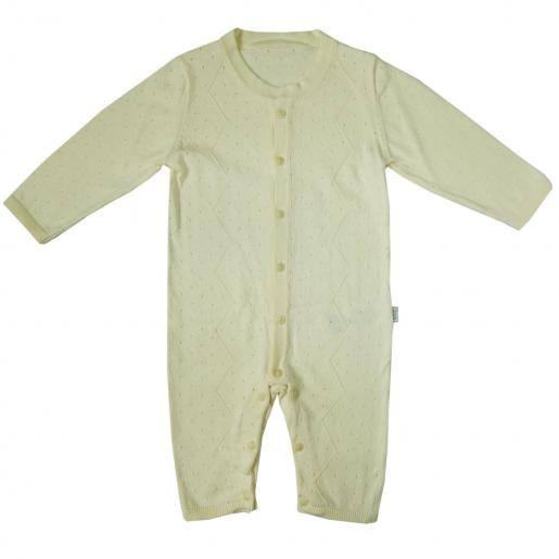 Комбинезон вязаный Бежевый 73-7007 - Производитель детской одежды Папитто