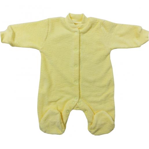 Комбинезон (махра начес) И93-526 желтый - Производитель детской одежды Папитто