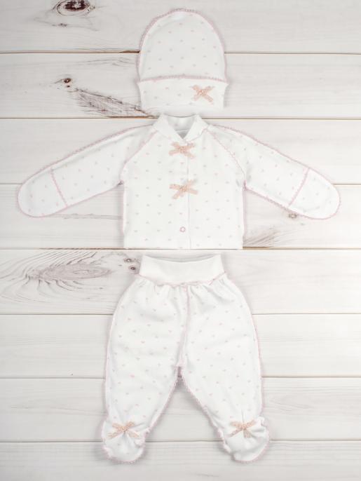Комплект Балерина кофточка ползунки шапочка - Производитель детской одежды Жанэт
