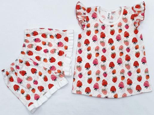 Пижама футболка шорты  девочка - Производство детской и подростковой одежды Buttoni