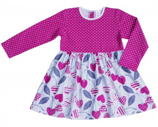 Платье КАТЮША длинный рукав - Производство детской и подростковой одежды Buttoni