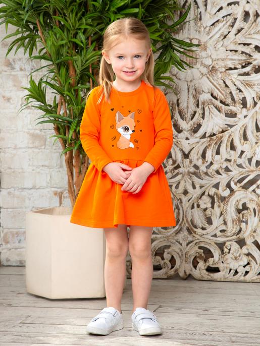 Платье футер Лисонька - Производитель детской одежды Ивбэби в сегменте средний