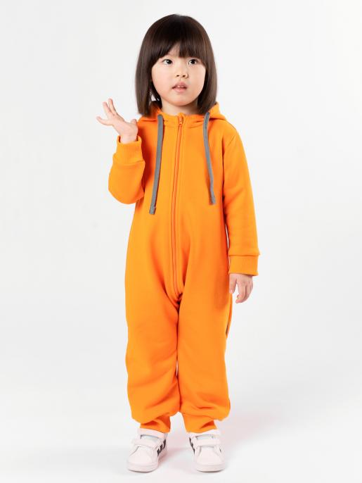 Комбинезон из футера Оранжевый ТКМ-ОРАНЖ4 - Фабрика детской одежды Bambinizon