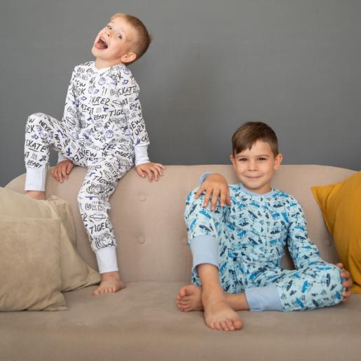 Слип-пижама лёгкая Сэди - Трикотажная фабрика детской одежды Веселый человечек