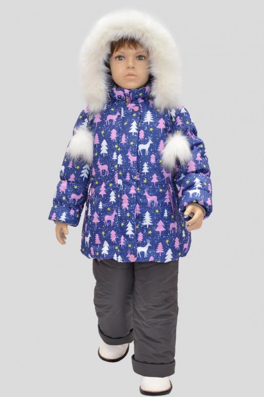 Комплект для девочки зимний в ассортименте - Производитель детской верхней одежды Rusland