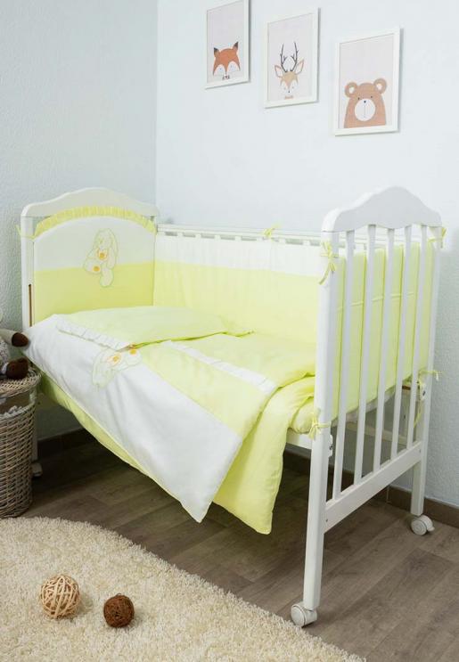 Комплект постельного белья в кроватку Пушистик 6 предметов - Фабрика одежды для новорожденных Сонный Гномик