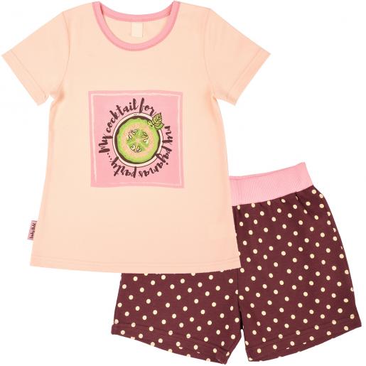 Пижама футболка и шорты бежевая - Производитель детской одежды Lucky Child