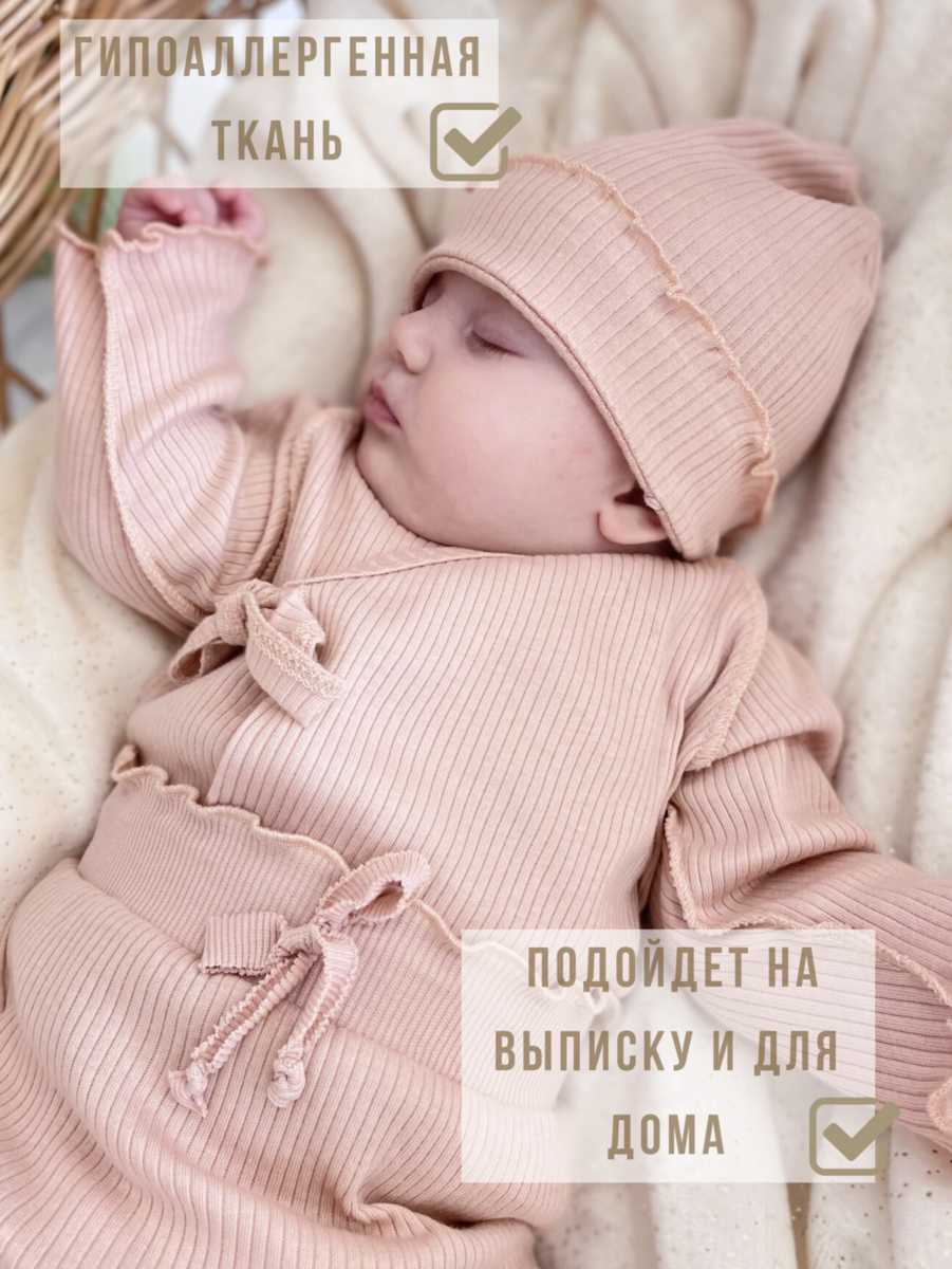 Комплект на выписку для новорожденного - Производитель детской одежды Жанэт