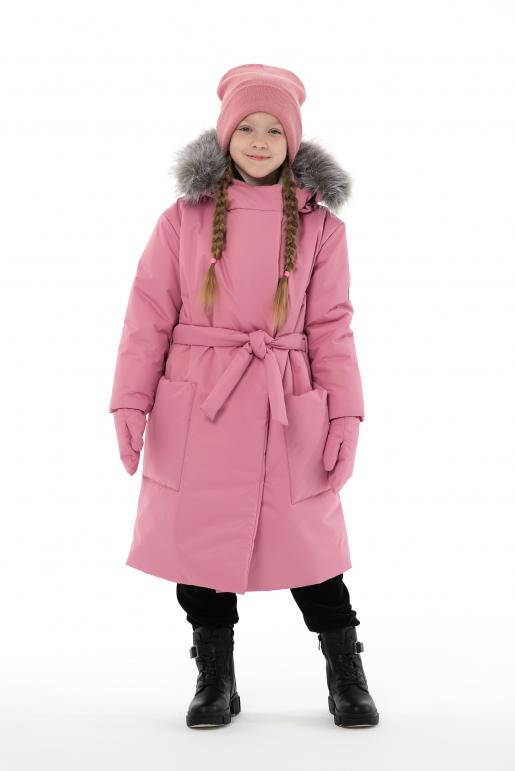 Готовый LOOK Зимнее пальто Wind   краги   шапка - Производитель детской одежды Матроскин
