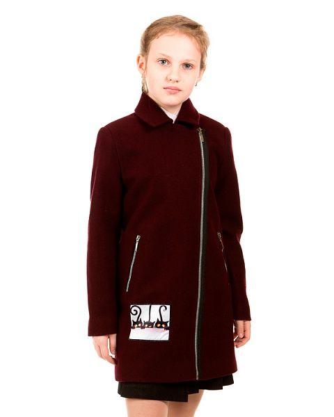 Детское пальто на молнии для девочки Pikolino - Производитель детской одежды Pikolino