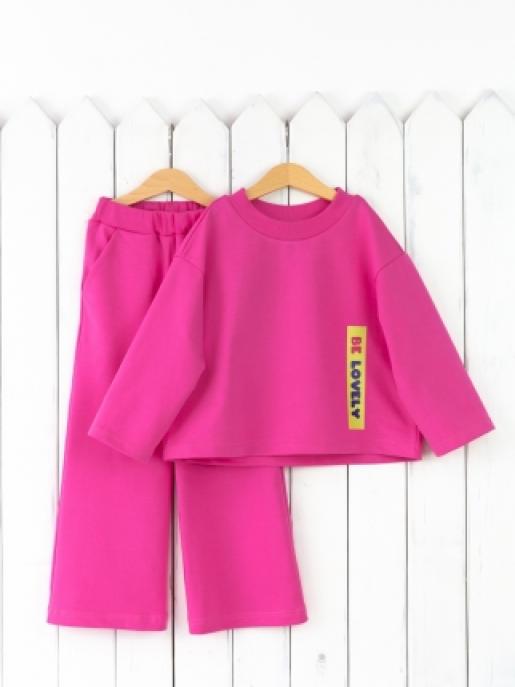 Комплект детский (розовый/be Love ly) - Производитель детской одежды Baby Boom