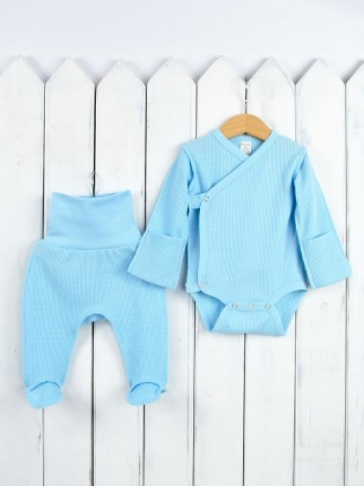 Комплект для новорожденных (голубой) - Производитель детской одежды Baby Boom