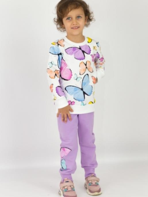 Комплект детский (бабочки на белом) - Производитель детской одежды Baby Boom