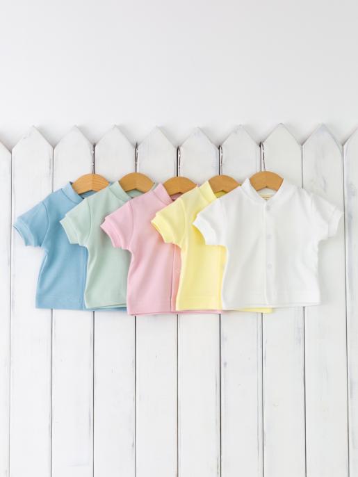 Рубашка ( длинный рукав, ассорти, однотон/светлое) - Производитель детской одежды Baby Boom