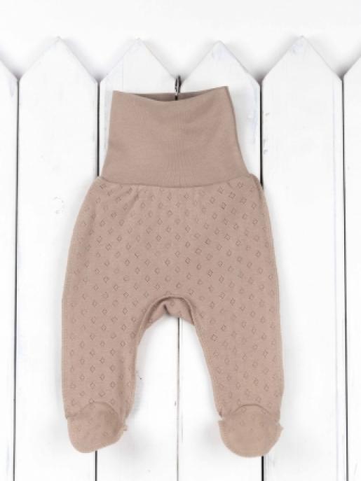 Ползунки (ажурная рибана/бежевый) - Производитель детской одежды Baby Boom