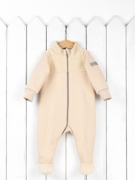 Комбинезон (футер 3-х нитка Soft/крем) - Производитель детской одежды Baby Boom