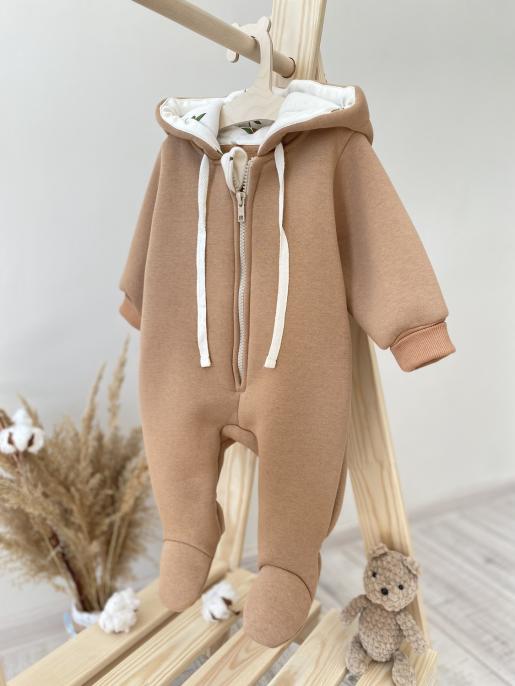 Утепленный комбинезон для новорожденных - Производитель детской одежды Жанэт