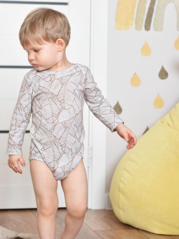 Боди Mjölk [мьёльк]  с длинным рукавом