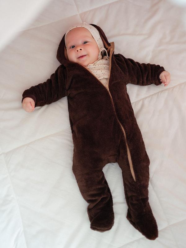 Утеплённый комбинезон Mjölk  с капюшоном