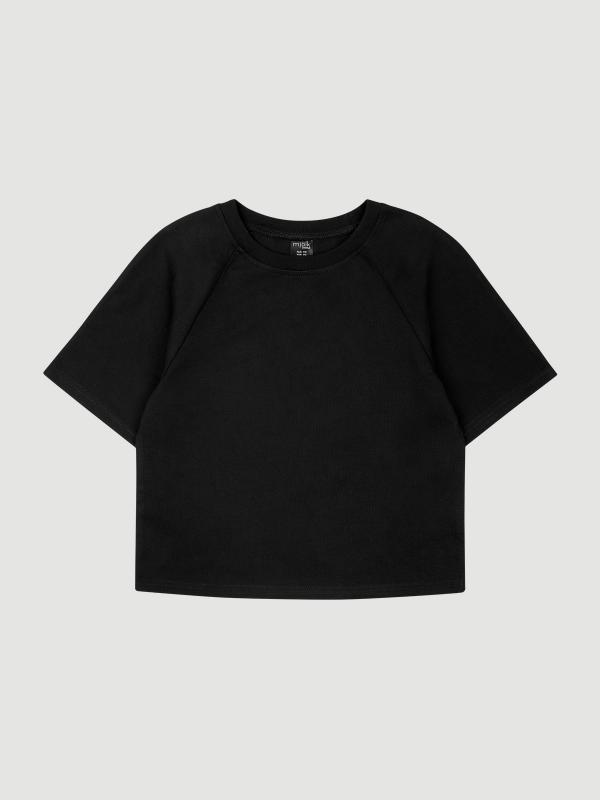 Футболка оверсайз реглан Mjölk из плотного хлопка