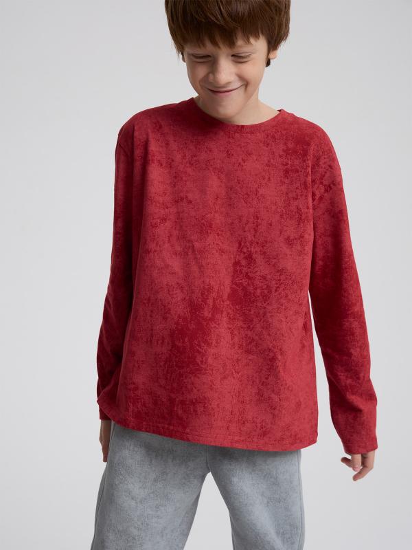 Лонгслив базовый с эффектом варки Mjölk