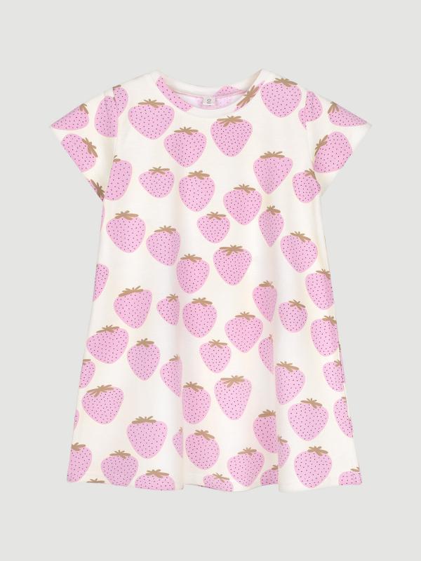 Платье трапеция Mjölk с коротким рукавом