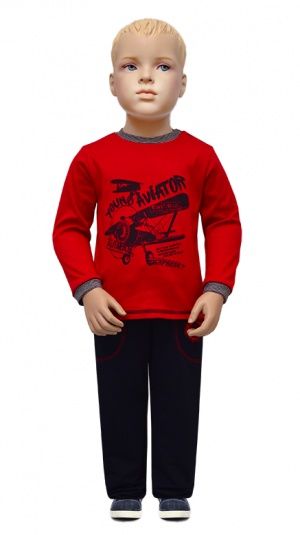 Красный ясельный джемпер Ярко - Фабрика детской одежды Ярко