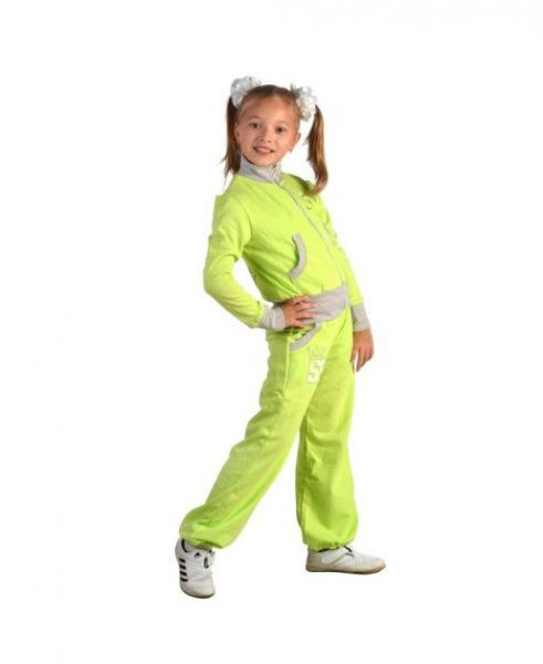 Зеленый детский спортивный костюм MODESTREET - Фабрика детской одежды MODESTREET