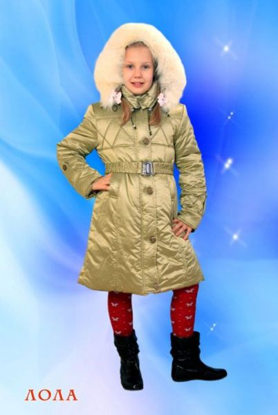 Детское пальто зимнее "Лола" - Фабрика школьной формы Мода Люкс