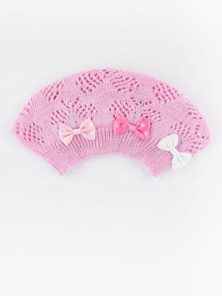 Розовая шапочка на малыша лето MIALT - Фабрика детских головных уборов MIALT