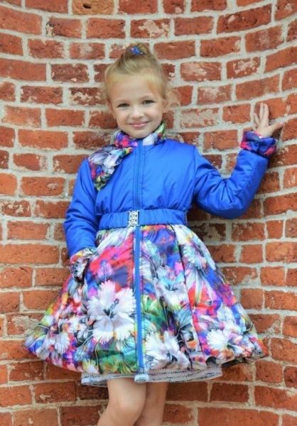 Пальто для девочки Фифа - Производитель детской верхней одежды Babybest