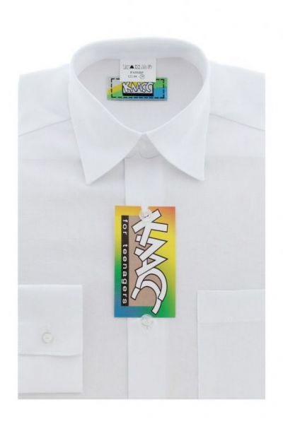 Белая школьная рубашка КЛАСС - Производитель школьной формы АЛЕКСАНДРИЯ