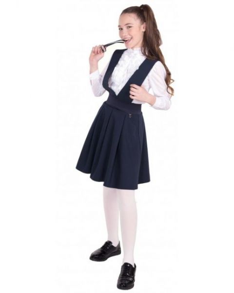 Школьная юбка сарафан OLMI - Фабрика детской одежды OLMI