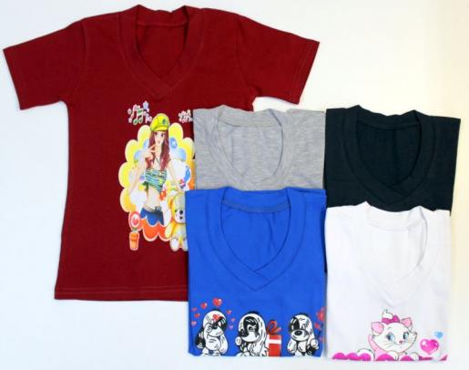 Детская футболка с аппликацией - Фабрика детской одежды Лялька
