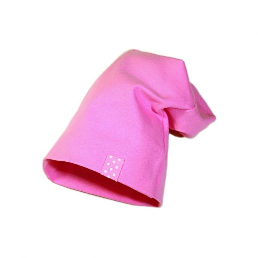 Детская розовая шапка Три ползунка - Фабрика детской одежды Три ползунка