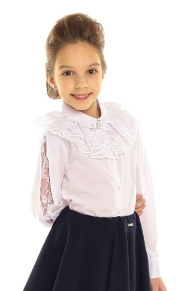Школьная детская блузка Карамелли - Фабрика детской одежды Карамелли