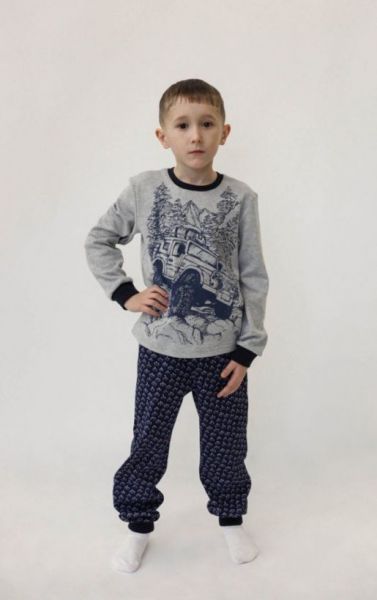 Пижама детская на мальчика Белотон - Трикотажная фабрика Исток