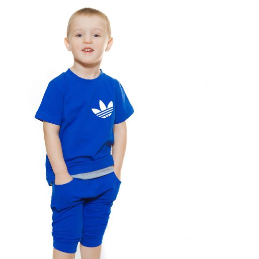 Детский синий комплект Дружбанята - Фабрика детского трикотажа Стелси