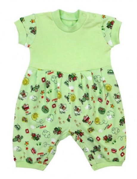 Зеленый песочник на новорожденного MilleFaMille - Производитель детской одежды Мини-ми