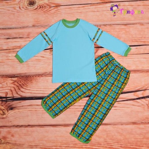 Пижама детская на мальчика Трифена - Фабрика детской одежды Трифена