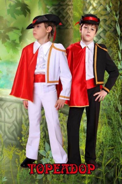 Детский карнавальный костюм "Тореадор" - Фабрика школьной формы Мода Люкс