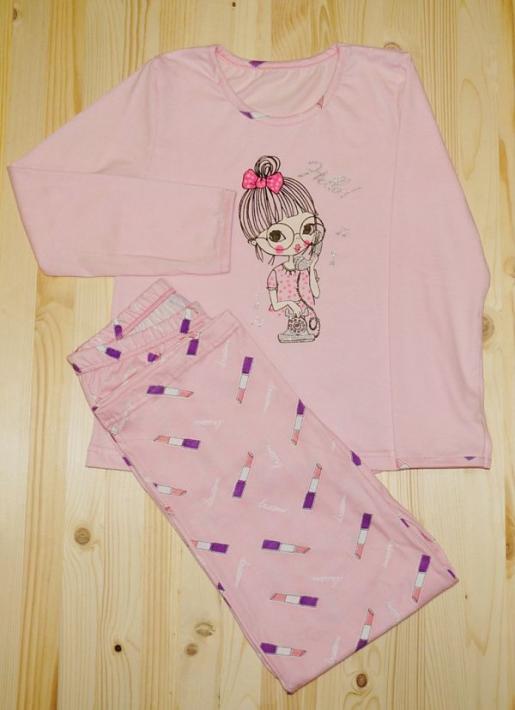 Пижама на девочку - Фабрика детского трикотажа Интерлок