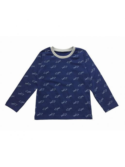 Джемпер на мальчика темно-синий - Производитель детской одежды Семицвет
