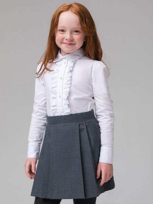 Базовая серая юбка из полушерсти - Производитель детской одежды CHADOLINI
