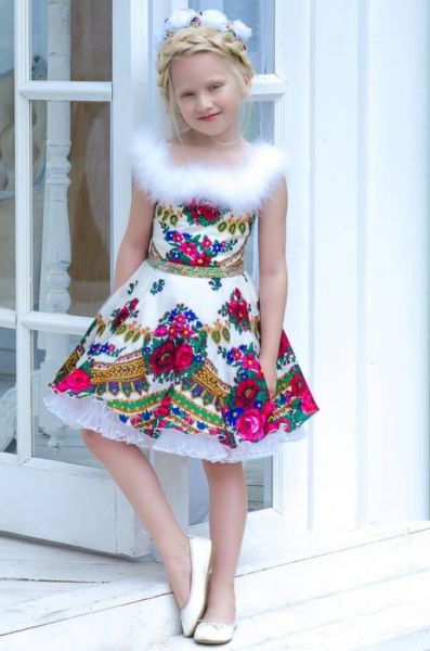 Детское дизайнерское платье - Фабрика одежды для девочек Мари Текс